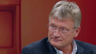 Screenshot aus Video: Jörg Meuthen (AfD) spricht während der Sendung „dunja hayali“, ZDF, aufgenommen am 06.08.2018