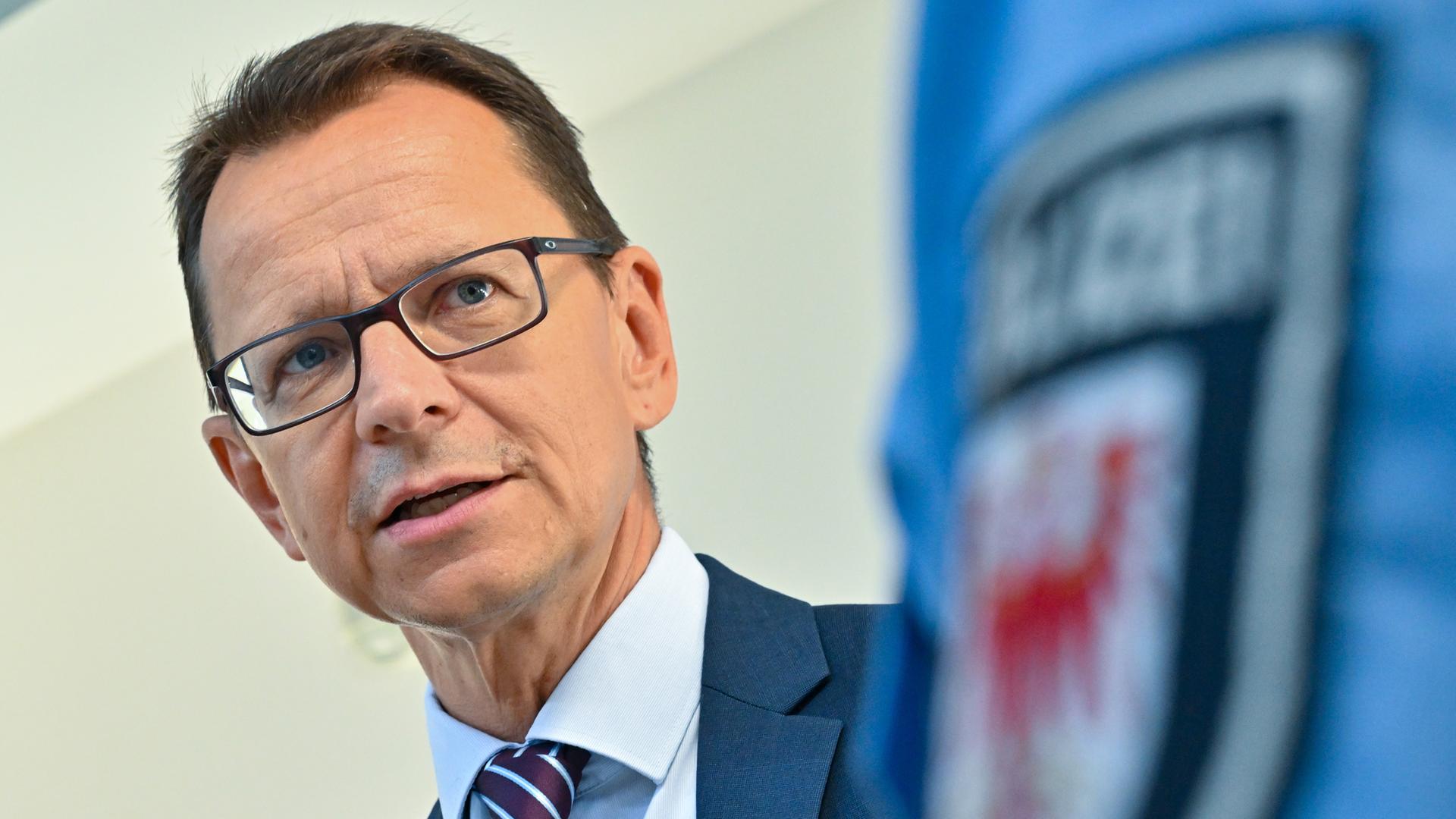 Brandenburg, Cottbus: Jörg Müller, Leiter des Brandenburger Verfassungsschutzes, Archivbild