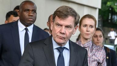 Außenminister Johann Wadephul am 20.06.2025 nach den Gesprächen mit iranischen Vertretern in Genf.