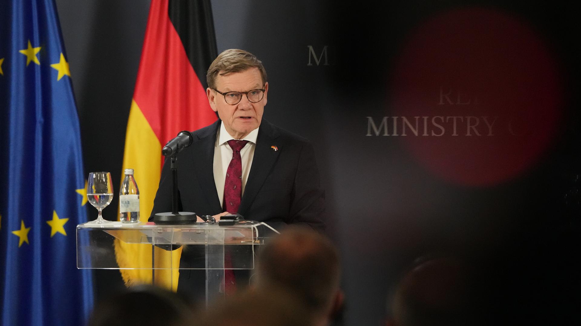 Johann Wadephul in Serbien