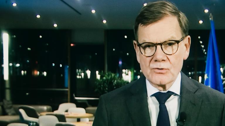 Zu Gast bei Maybrit Illner am 19. Februar 2026  Bundesaußenminister Johann Wadephul (CDU) zugeschaltet aus Stuttgart.