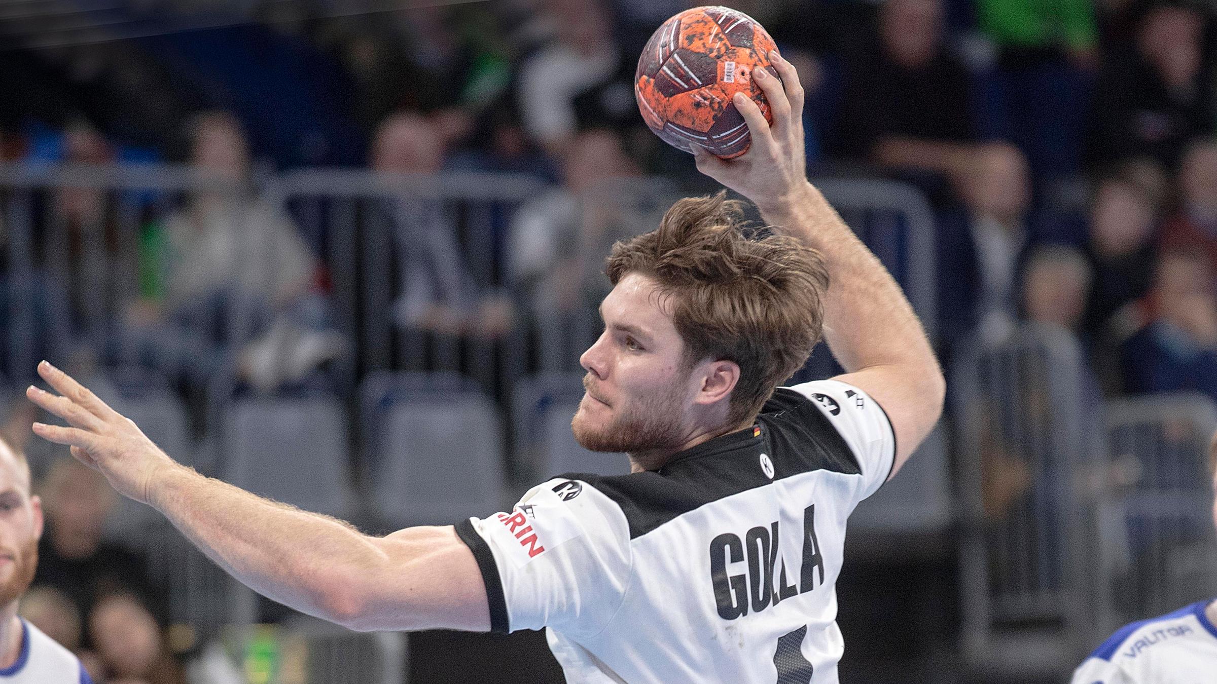 Johannes Golla beim Wurf