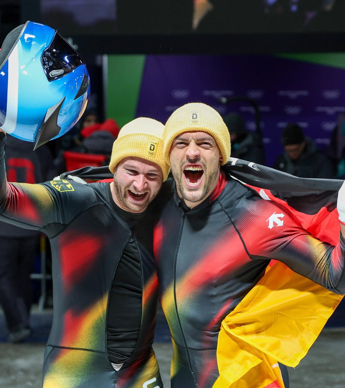 Johannes Lochner und Georg Fleischhauer ( Deutschland ) gewinnen die Gold Medaille. 