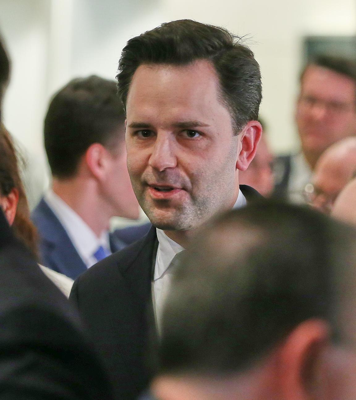 Berlin: Junge-Union-Chef Johannes Winkel nach der Unions-Fraktionssitzung