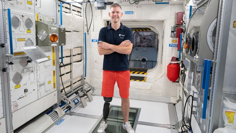 Astronaut John McFall