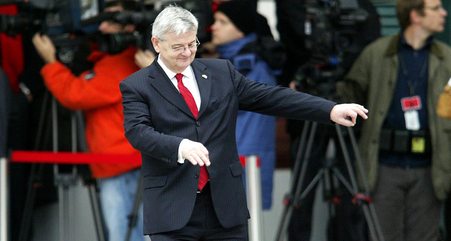 Archiv: Joschka Fischer, aufgenommen am 04.11.2003 in Berlin