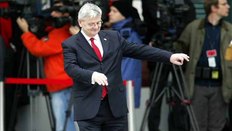 Archiv: Joschka Fischer, aufgenommen am 04.11.2003 in Berlin
