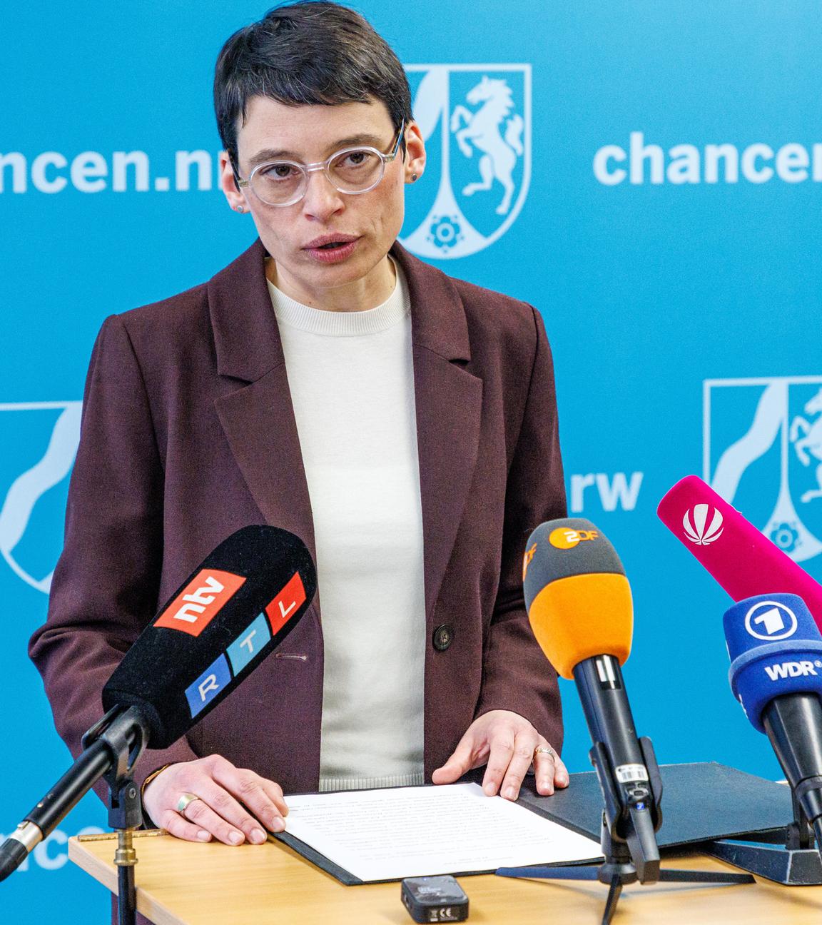 NRW-Fluchtministerin Josefine Paul