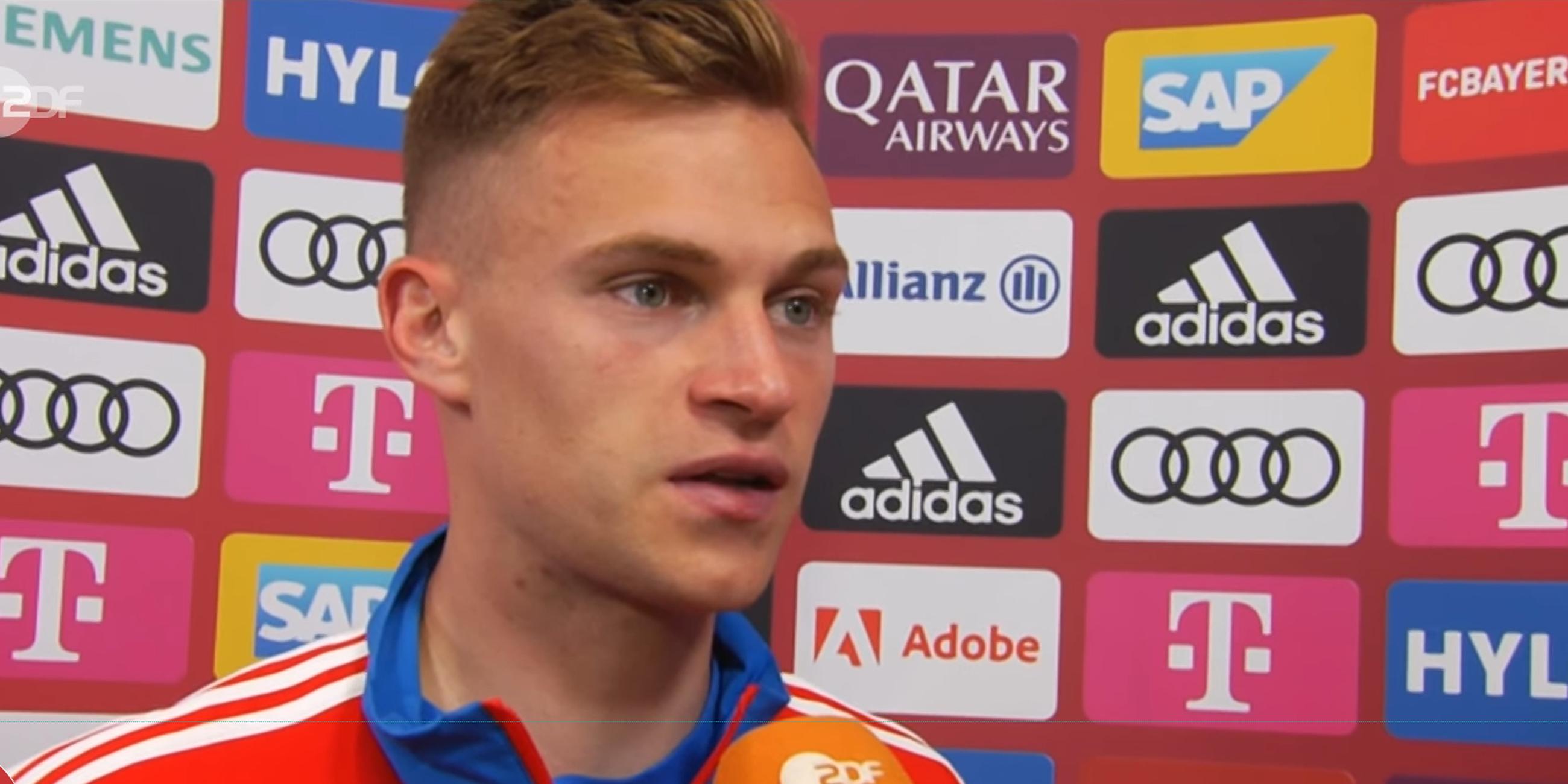 Joshua Kimmich im Interview.