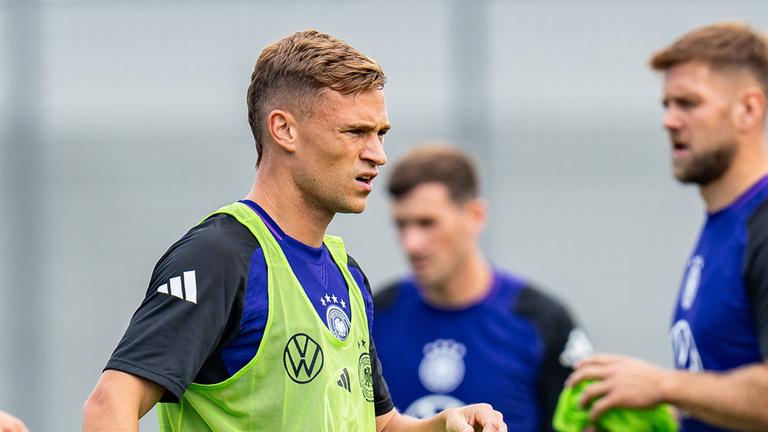 Joshua Kimmich bei der Auftakttraining der deutschen Fussball Nationalmannschaft.