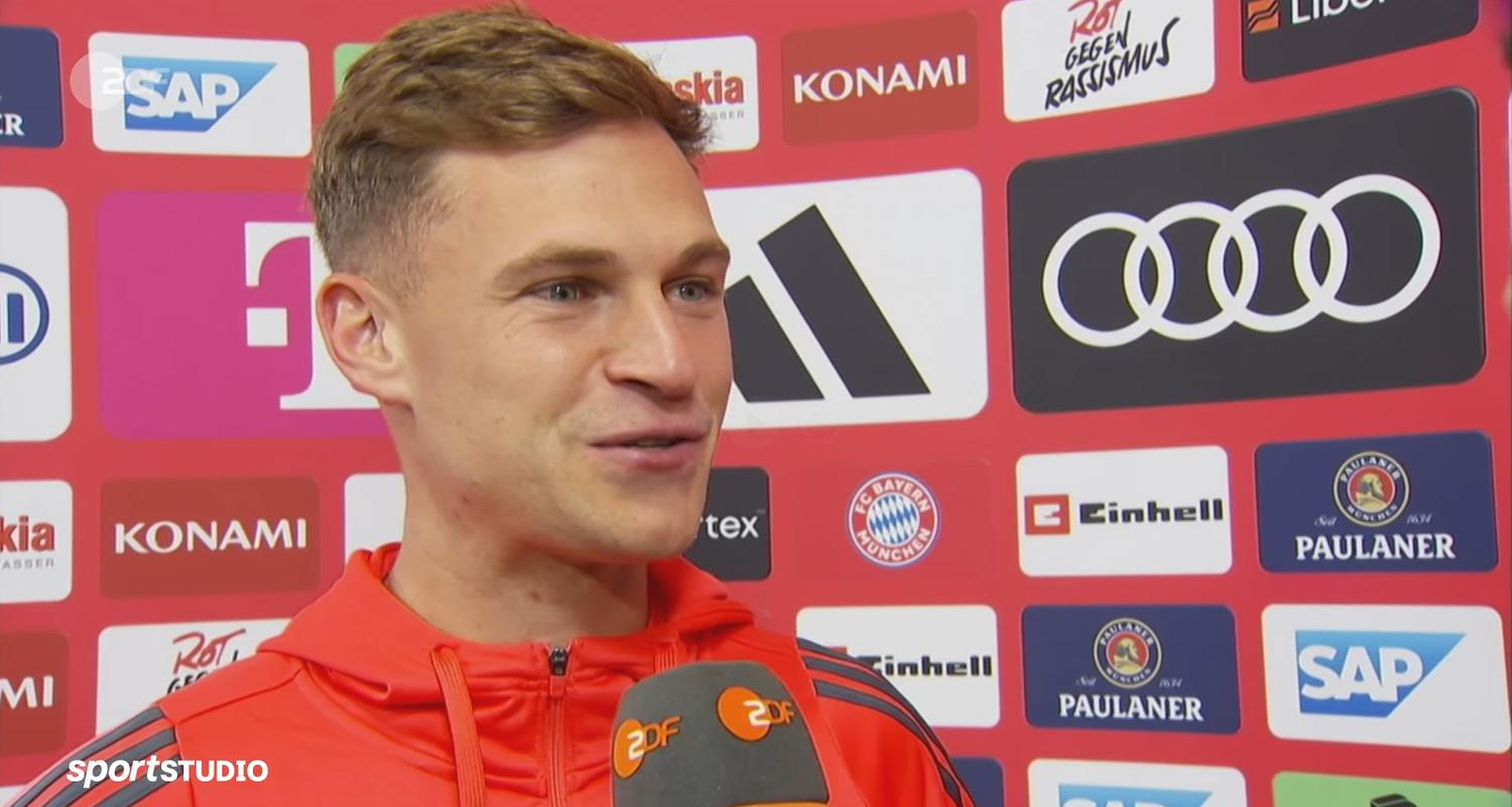 Münchens Joshua Kimmich im Interview.