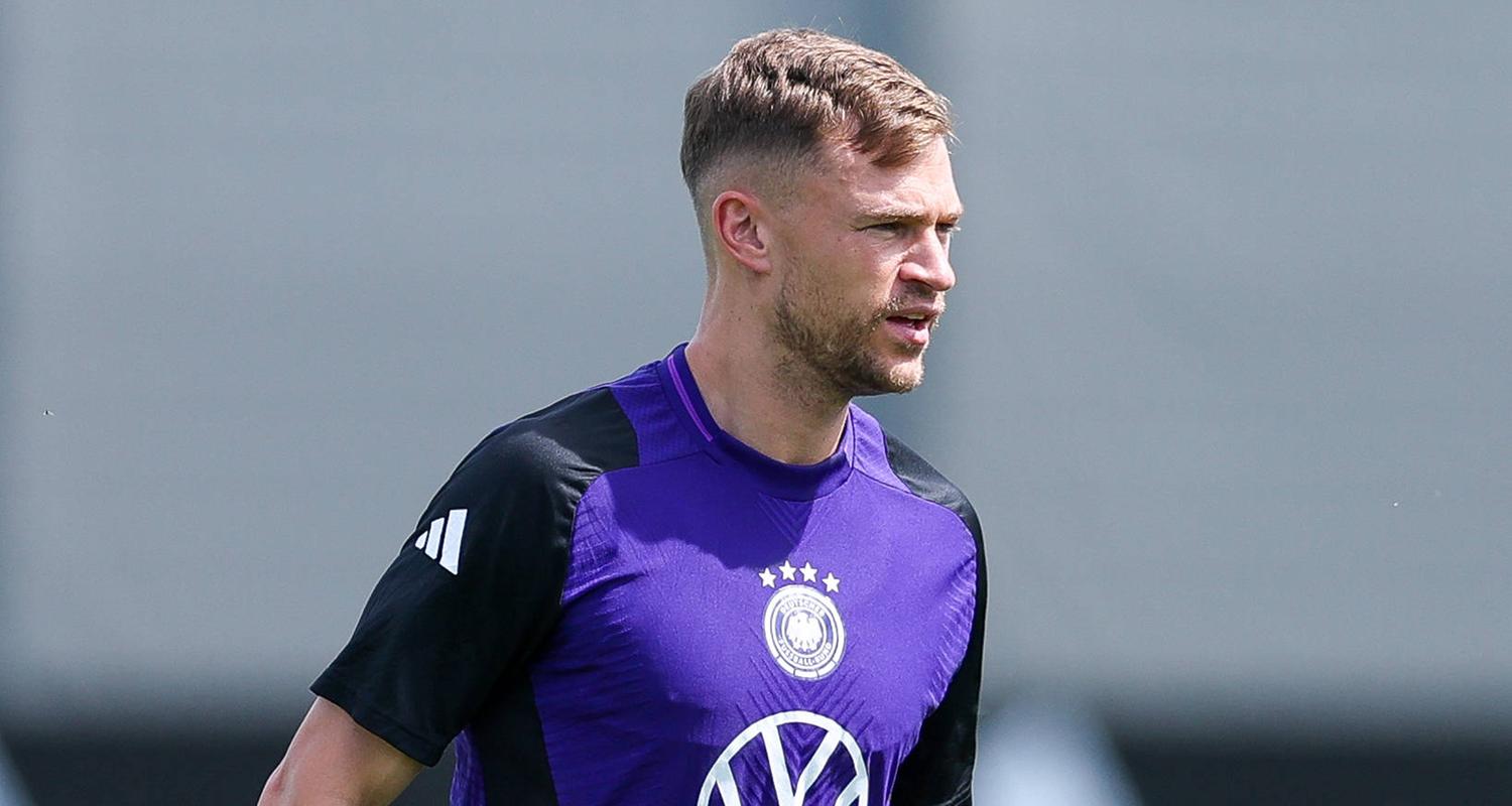 Fußballtraining Nationalmannschaft am 01.06.2025 am Homeground in Herzogenaurach mit Joshua Kimmich.