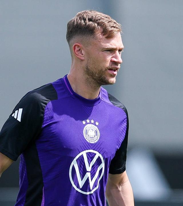 Fußballtraining Nationalmannschaft am 01.06.2025 am Homeground in Herzogenaurach mit Joshua Kimmich.