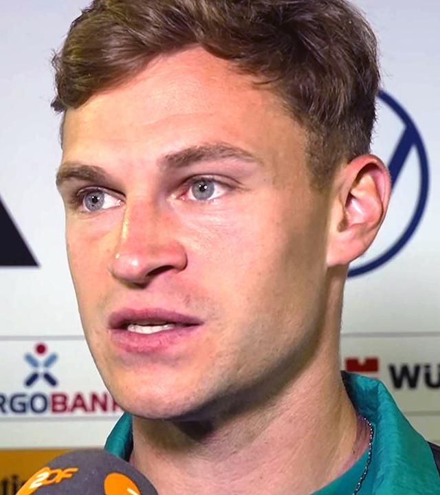 Joshua Kimmich nach dem Sieg im WM-Test gegen die USA.