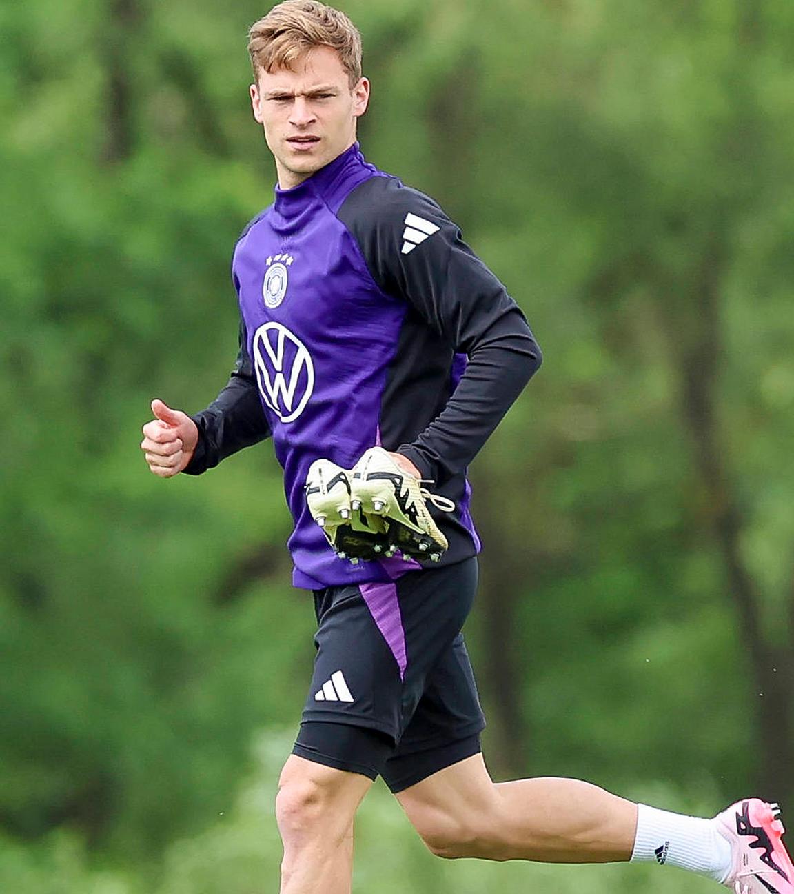 Joshua Kimmich im Trainingslager Weimarer Land am 28.05.2024.