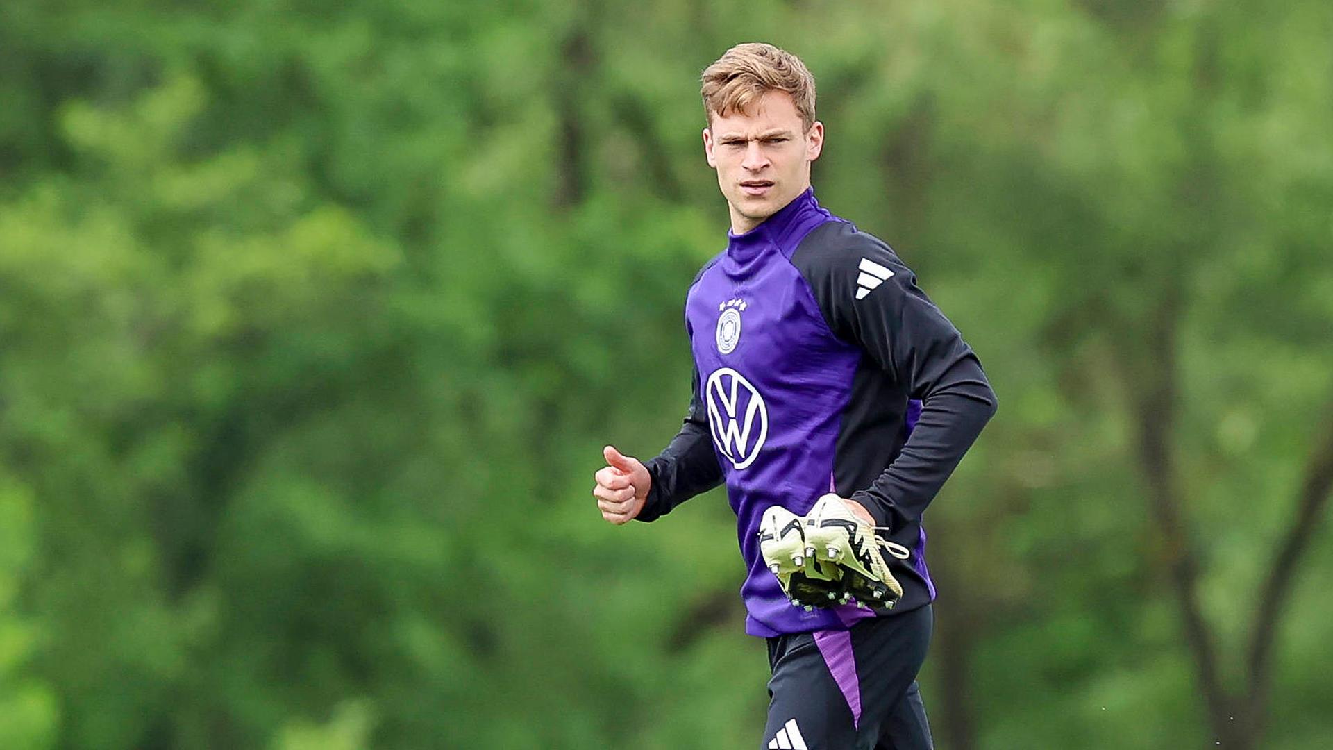 Joshua Kimmich im Trainingslager Weimarer Land am 28.05.2024.