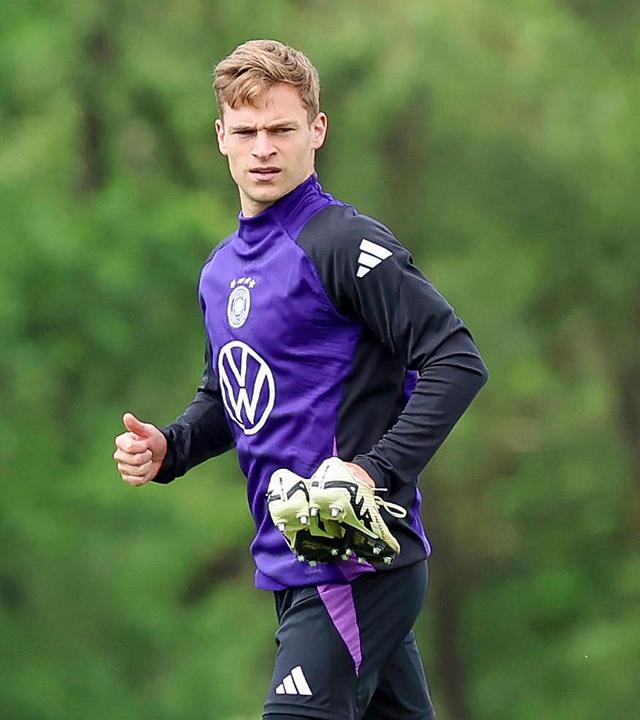 Joshua Kimmich im Trainingslager Weimarer Land am 28.05.2024.