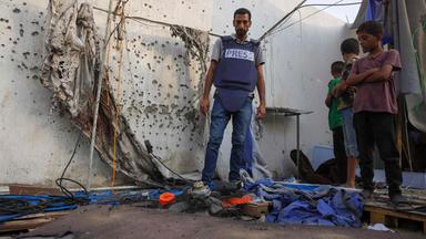Bericht von getöteten Journalisten in Gaza
