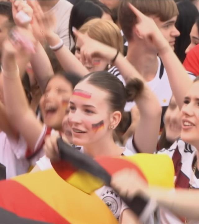 Jubel nach EM-Vergabe