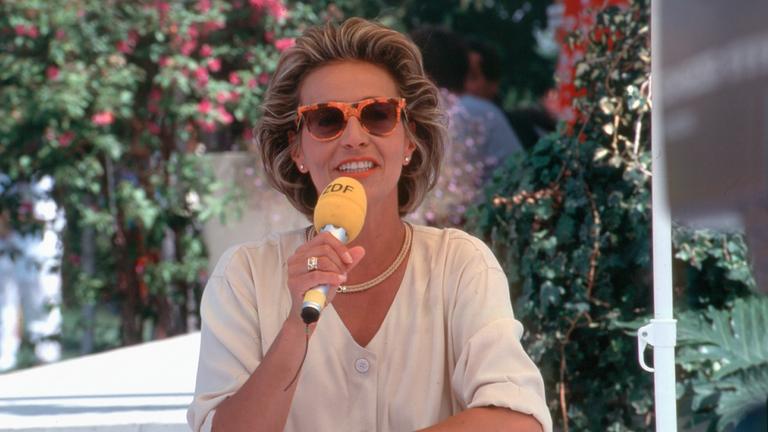 Inlona Christen moderiert den Fernsehgarten