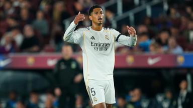 Der Fußballer Jude Bellingham bei einem Spiel seiner Mannschaft Real Madrid