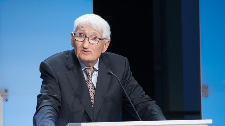 Prof. Dr. Jürgen Habermas Verleihung des Deutsch-Französischen Journalistenpreises 2018. (Archiv)