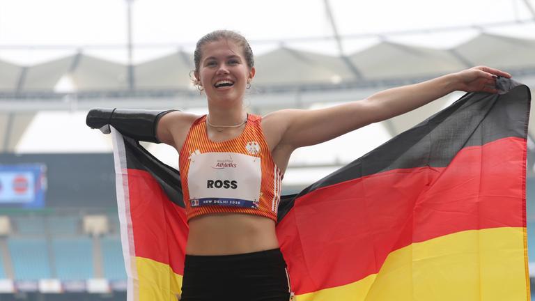 Para-Leichtahtletin Jule Roß feiert ihr WM-Bronze in Neu-Delhi
