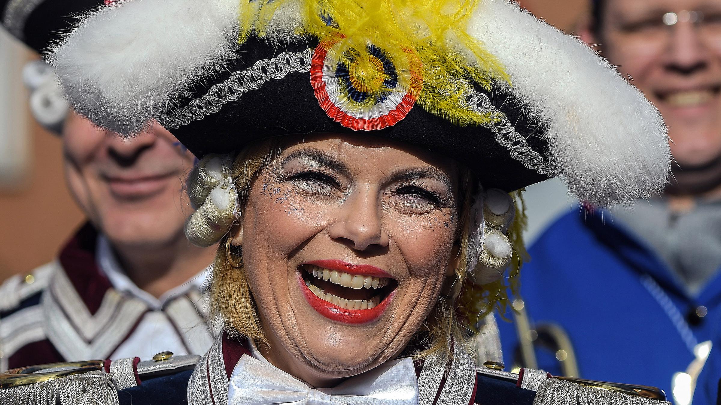 Julia Klöckner (CDU) - Rosenmontag in Mainz