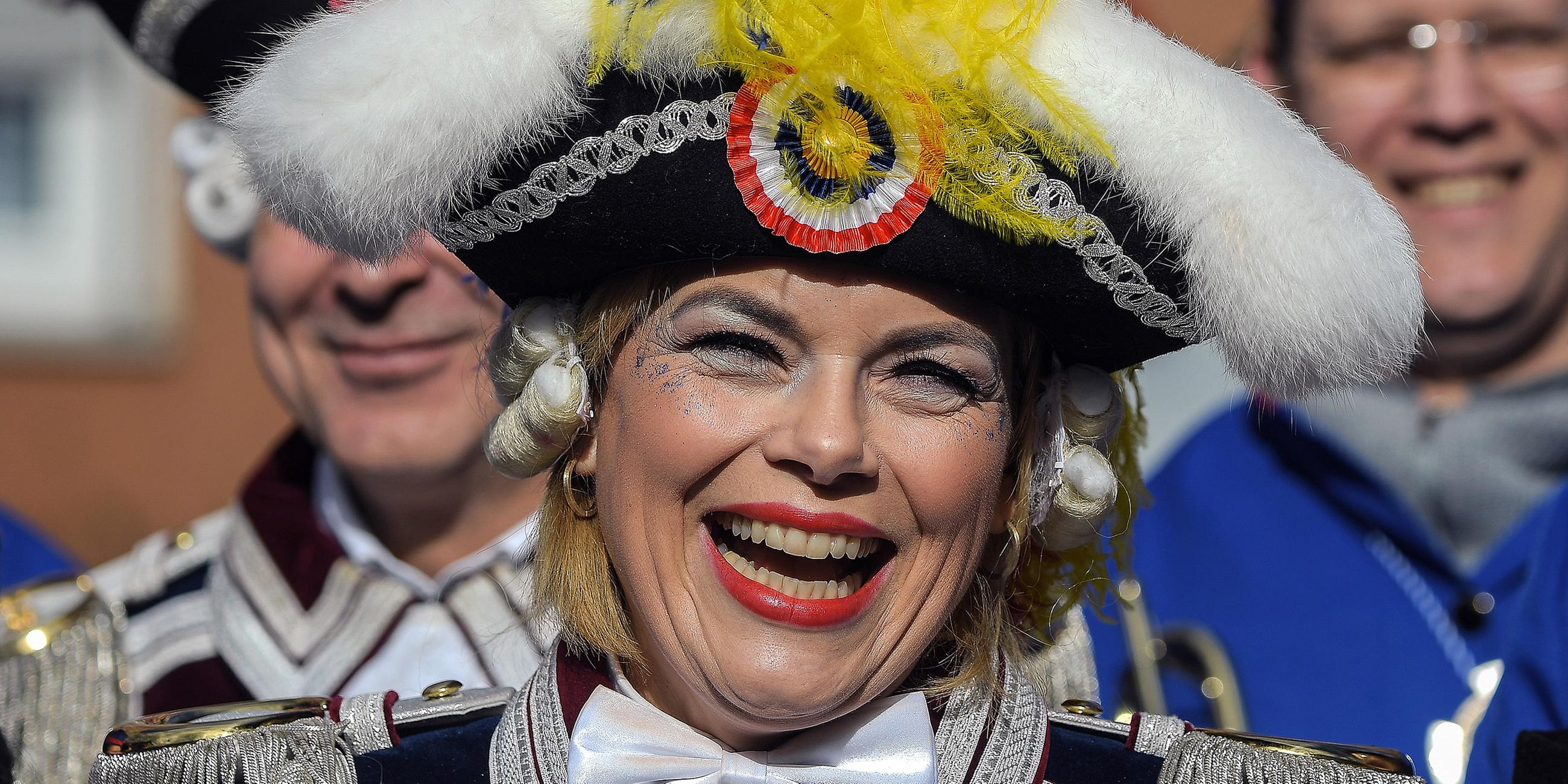 Julia Klöckner (CDU) - Rosenmontag in Mainz
