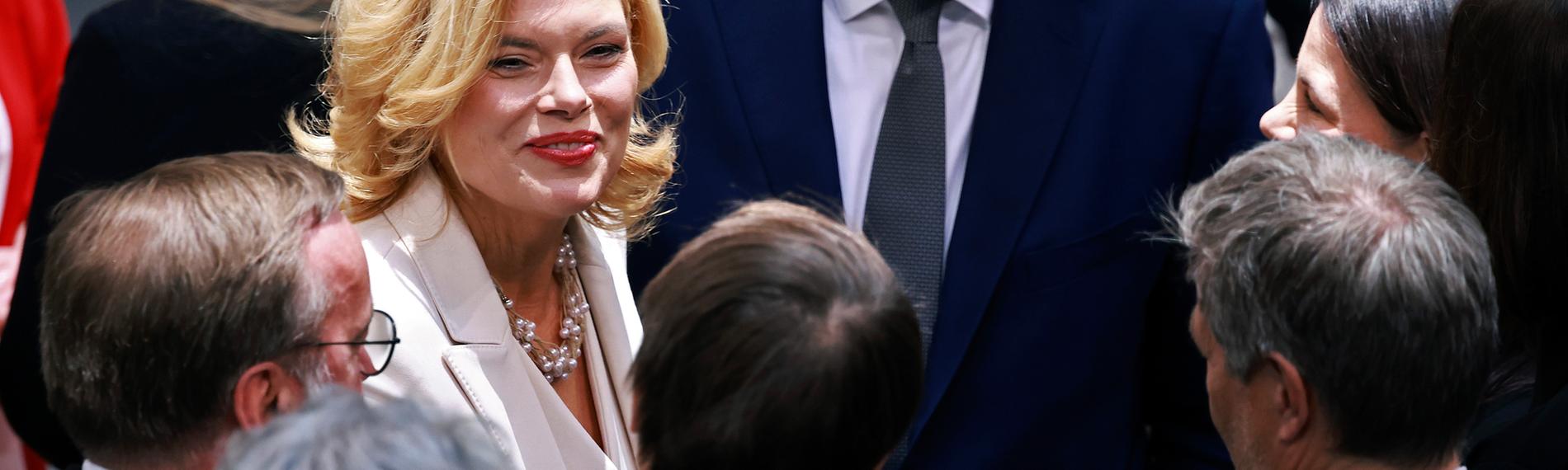 Julia Klöckner, aufgenommen am 25.03.2025 im Bundestag in Berlin