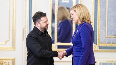 Wolodymyr Selenskyj und Julia Klöckner