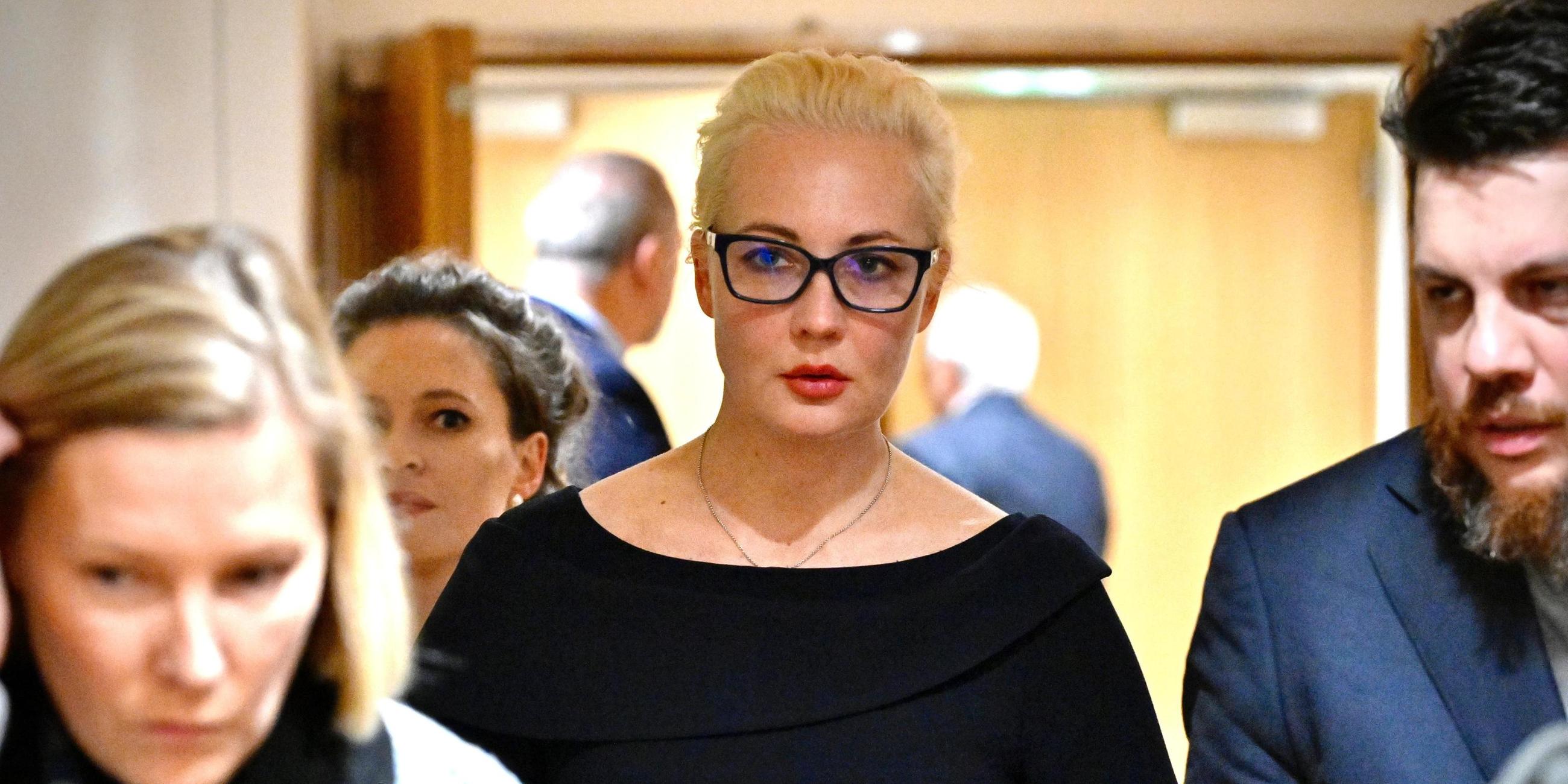 Julia Nawalnaja in Brüssel