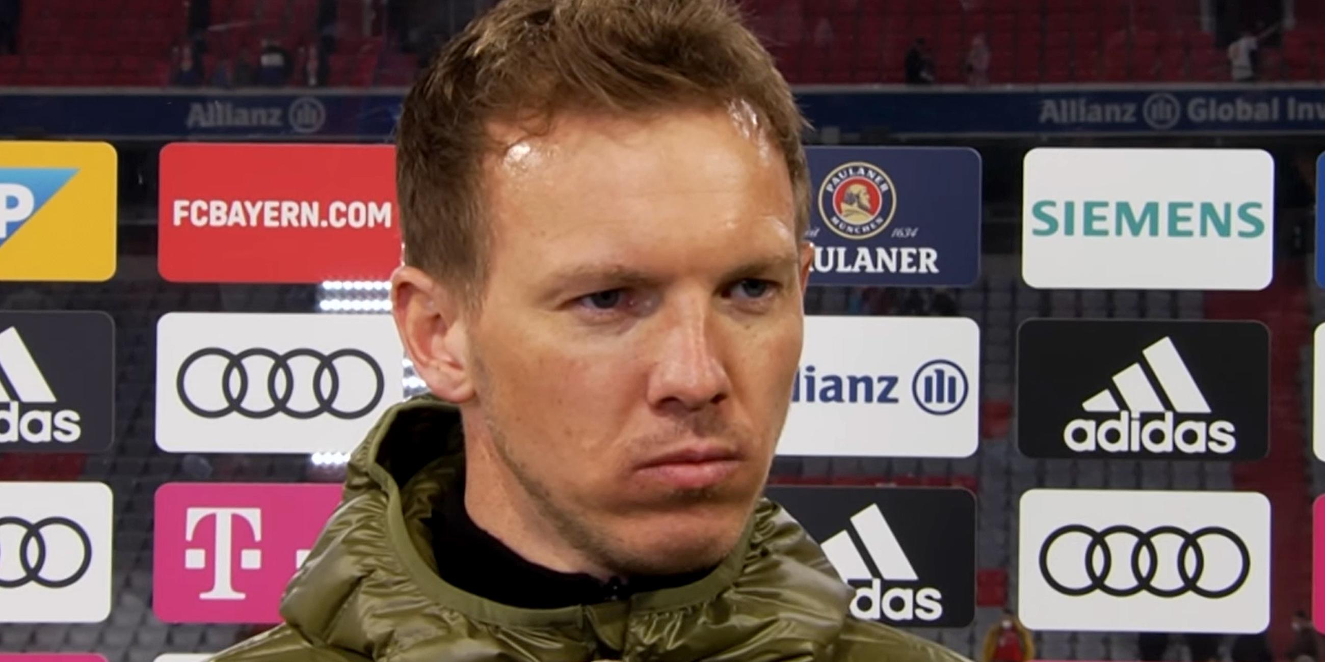 Julian Nagelsmann im Interview am 19.3.2022