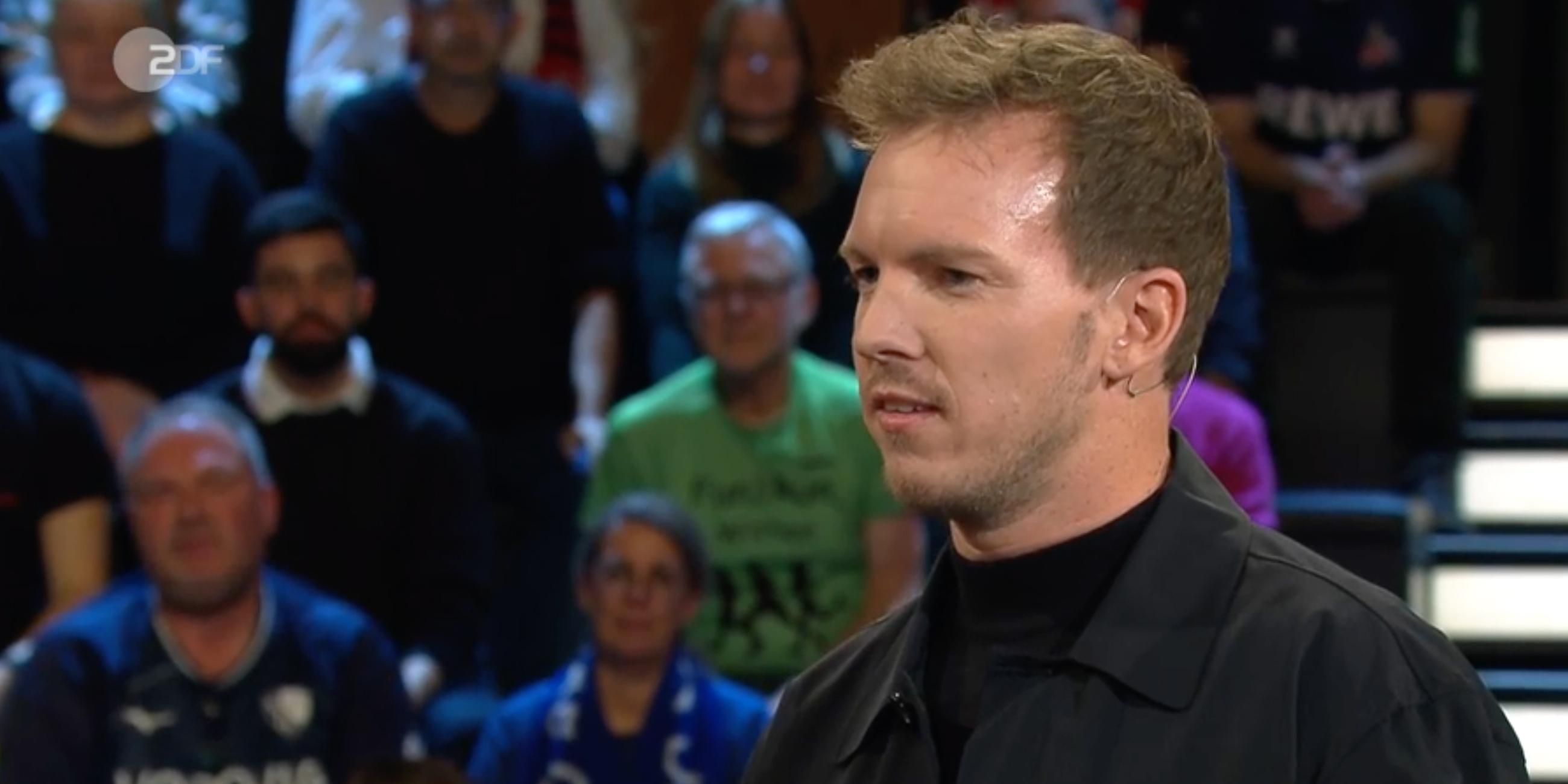 Julian Nagelsmann im sportstudio am 16.12.2023.