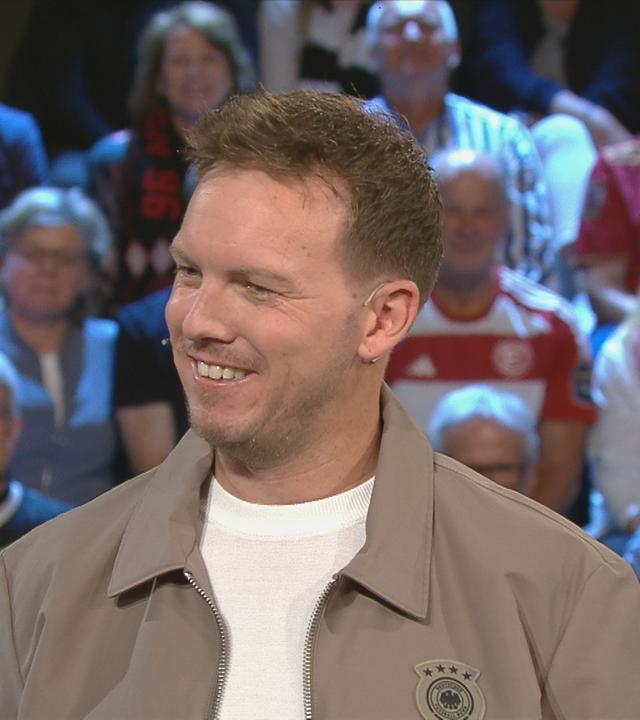 Julian Nagelsmann beim Interview im ZDF-Sportstudio.