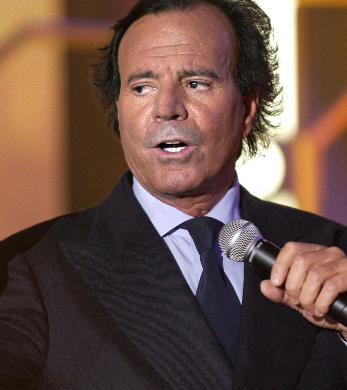 Schlagersänger Julio Iglesias