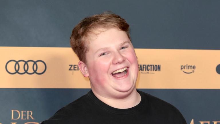 Nachwuchs-Schauspieler Julius Weckauf privat