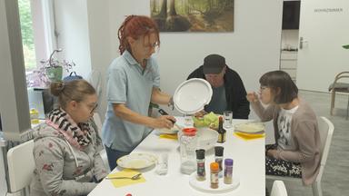 junge Menschen in Pflege