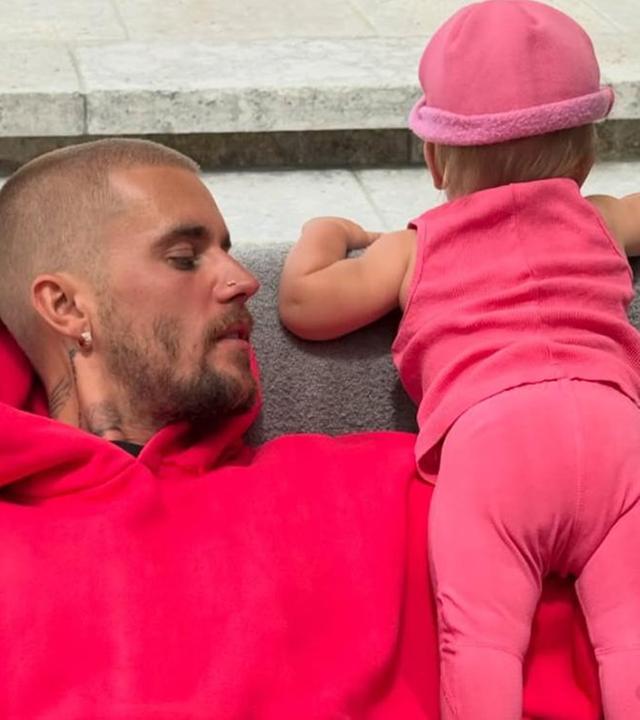 Justin Bieber mit Sohn Jack
