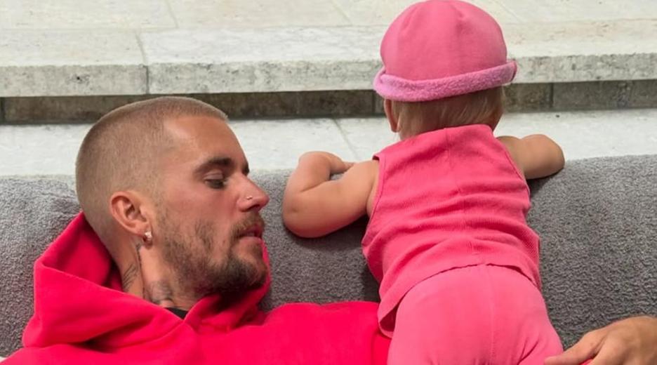 Justin Bieber mit Sohn Jack