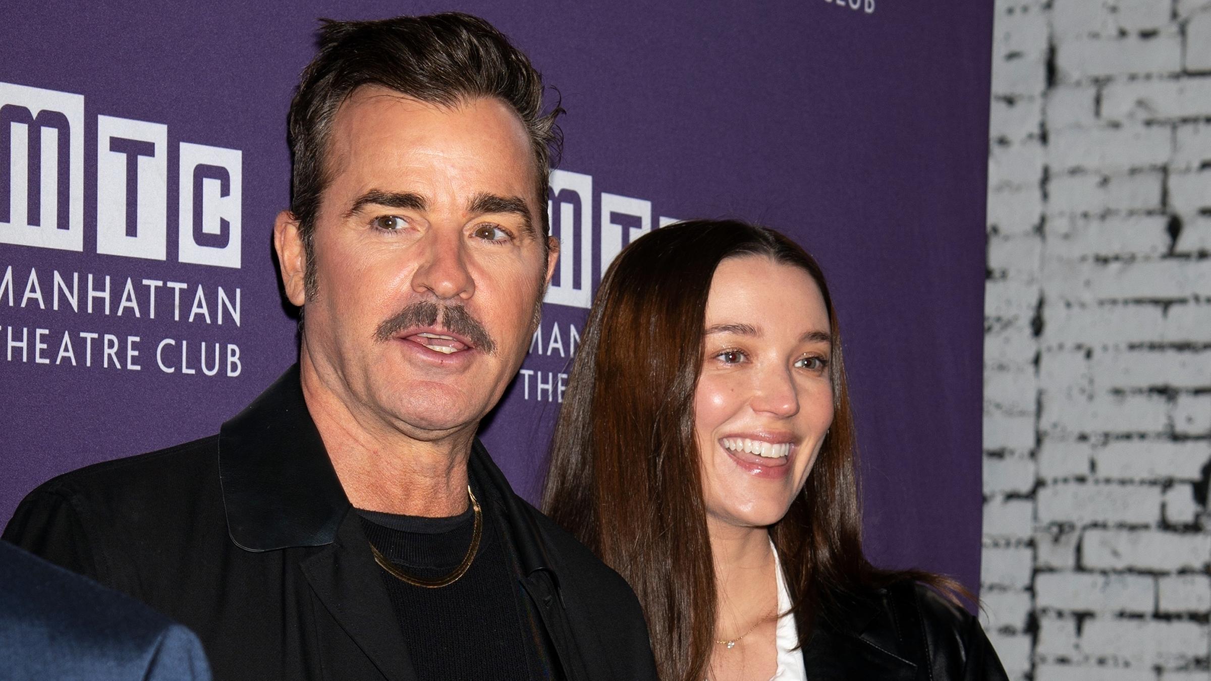 Justin Theroux und seine Frau Nicole Brydon Bloom.