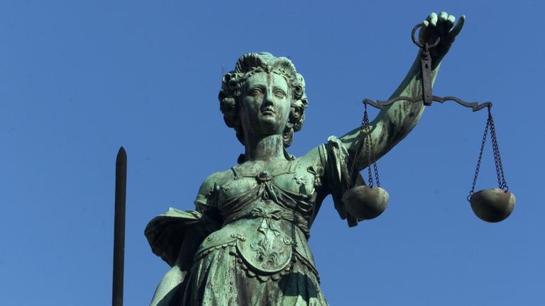 Justitia in Frankfurt