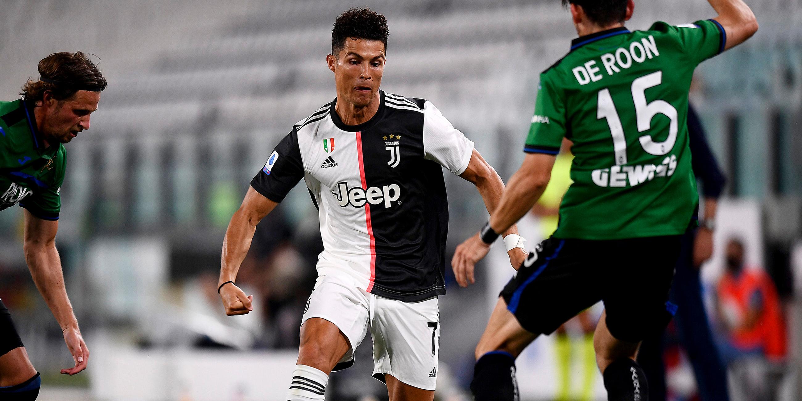 Cristiano Ronaldo (Juventus Turin) in Aktion.