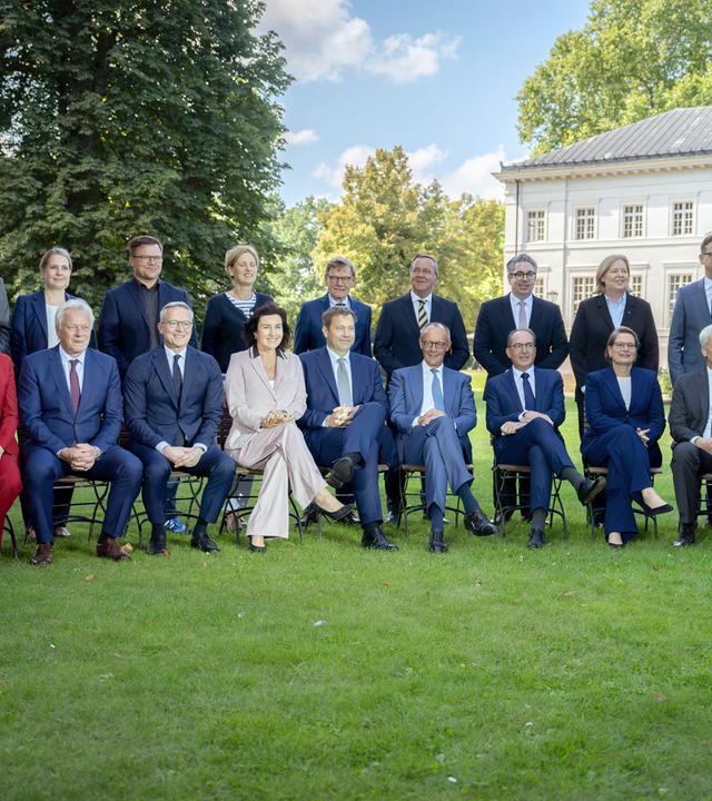 Kabinettsklausur im Schloss Neuhardenberg