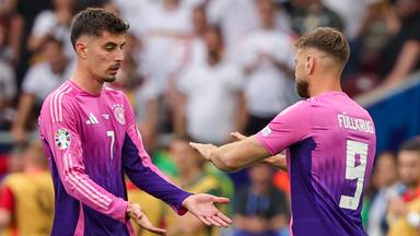 Kai Havertz wird für Niclas Füllkrug ausgewechselt am 19.06.2024.