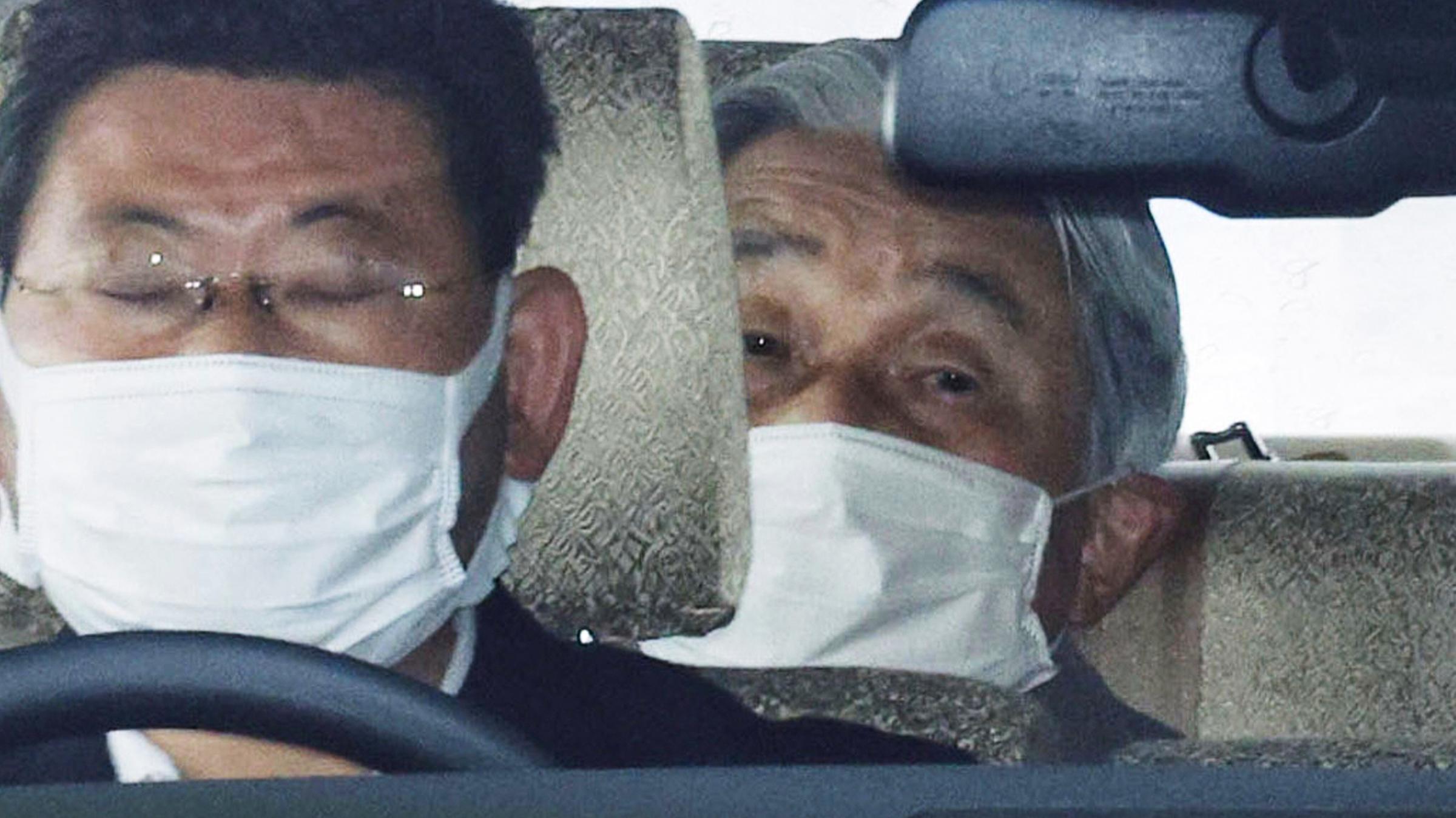 Kaiser Akihito im Krankenhaus