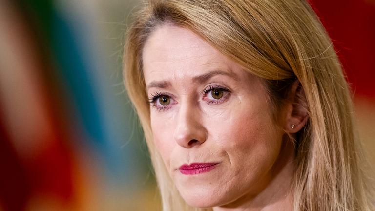 Man sieht Kaja Kallas