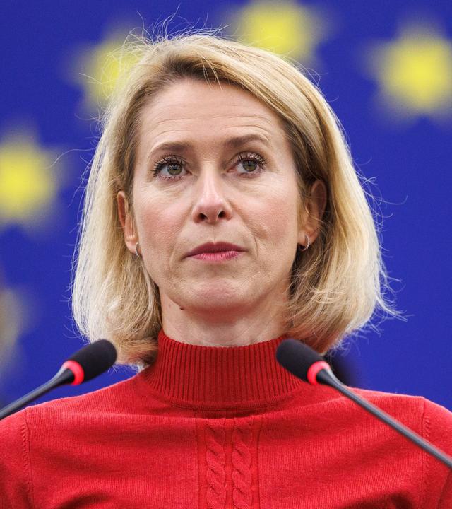 Kaja Kallas, Vizepräsidentin der Europäischen Kommission und Hohe Vertreterin der Union für Außen- und Sicherheitspolitik, am 16.06.2026 im Europäischen Parlament in Straßburg, Frankreich.