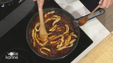 Kalabresische Nudelspezialität Fileja