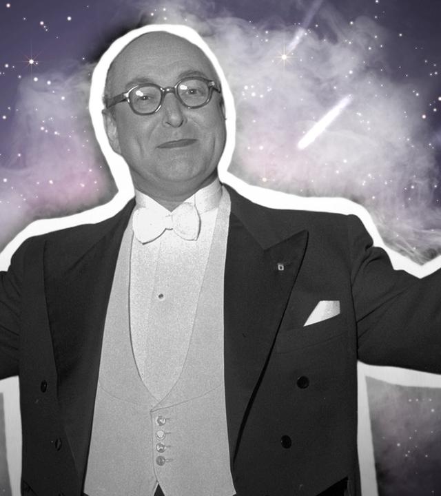 Helmut Schreiber als Zauberer Kalanag